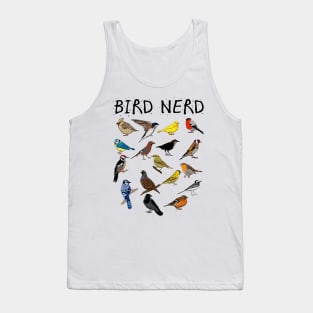 'Bird Nerd Different Kinds of Bird' Cute Bird Lover Gift Tank Top